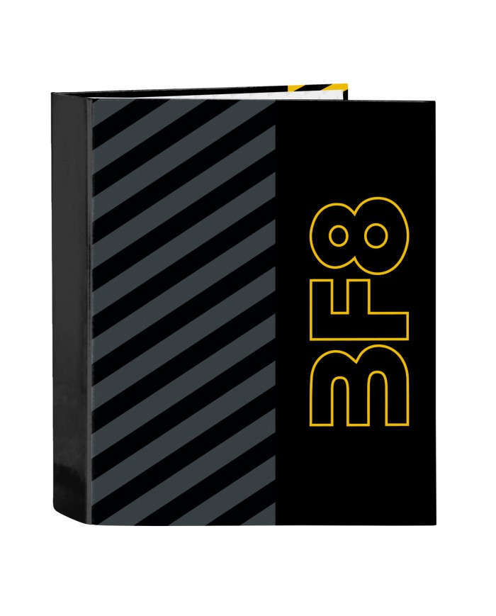 Raccoglitore ad anelli BlackFit8 Zone Nero A4 27 x 33 x 6 cm