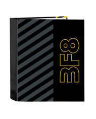 Raccoglitore ad anelli BlackFit8 Zone Nero 27 x 32 x 3.5 cm