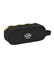 Portaoggetti Doppio BlackFit8 Zone Nero 21 x 8 x 6 cm