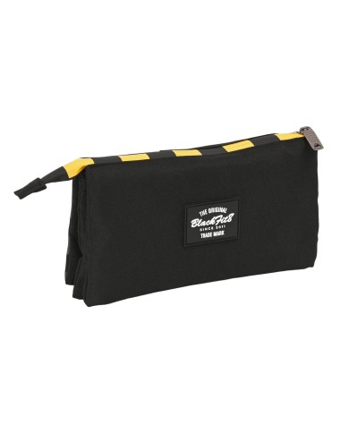 Portaoggetti Triplo BlackFit8 Zone Nero 22 x 12 x 3 cm Portaoggetti Triplo BlackFit8 Zone Nero 22 x 12 x 3 cm