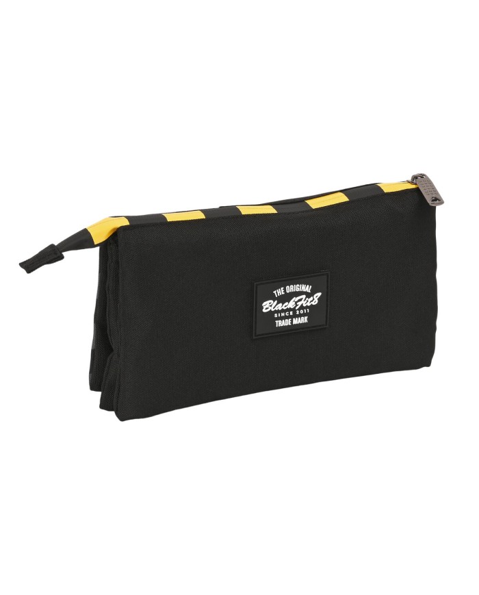 Portaoggetti Triplo BlackFit8 Zone Nero 22 x 12 x 3 cm Portaoggetti Triplo BlackFit8 Zone Nero 22 x 12 x 3 cm