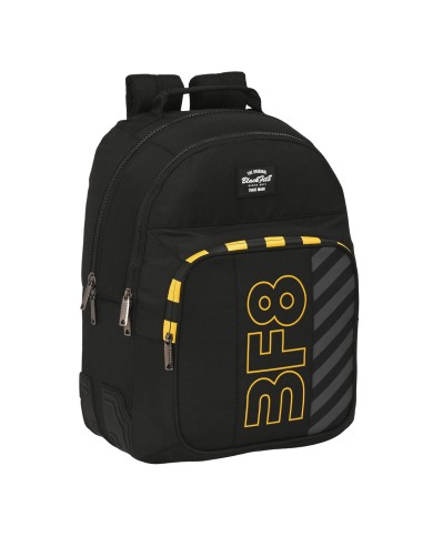 Zaino Scuola BlackFit8 Zone Nero 32 x 42 x 15 cm Zaino Scuola BlackFit8 Zone Nero 32 x 42 x 15 cm