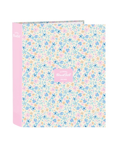 Raccoglitore ad anelli BlackFit8 Blossom Multicolore A4 27 x 33 x 6 cm Raccoglitore ad anelli BlackFit8 Blossom Multicolore A4 27 x 33 x 6 cm