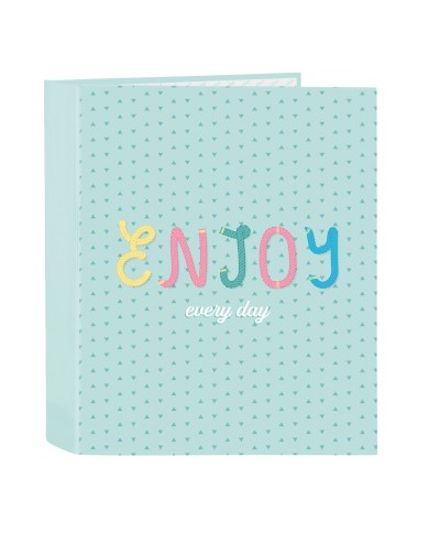 Raccoglitore ad anelli BlackFit8 Enjoy Verde A4 27 x 33 x 6 cm Raccoglitore ad anelli BlackFit8 Enjoy Verde A4 27 x 33 x 6 cm