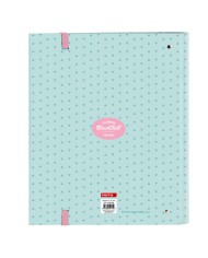 Raccoglitore ad anelli BlackFit8 Enjoy Verde 27 x 32 x 3.5 cm Raccoglitore ad anelli BlackFit8 Enjoy Verde 27 x 32 x 3.5 cm