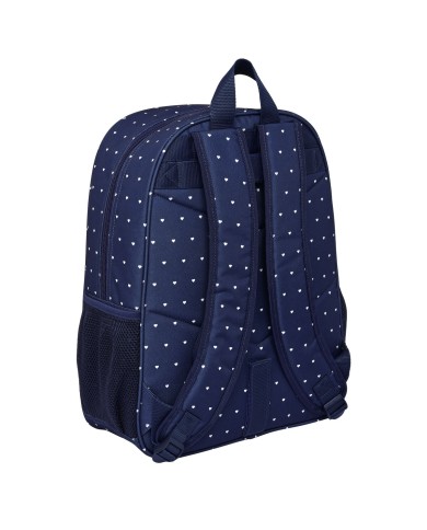 Zaino Scuola Safta Paris Rosa Blu Marino 33 x 42 x 14 cm Zaino Scuola Safta Paris Rosa Blu Marino 33 x 42 x 14 cm