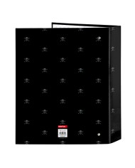 Raccoglitore ad anelli Safta California Nero A4 27 x 33 x 6 cm