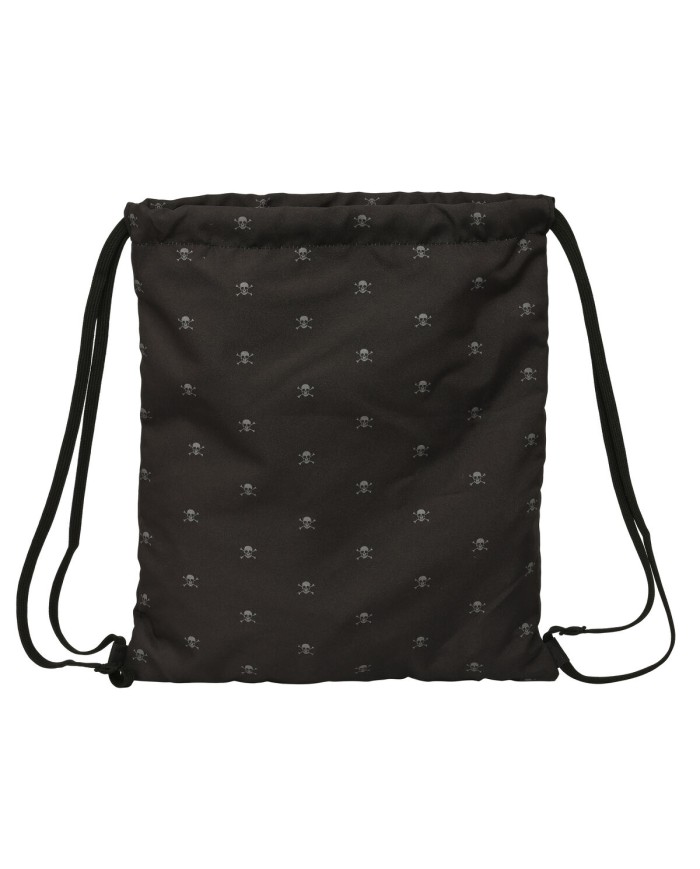 Zainetto con Cordini Safta California Nero 35 x 40 x 1 cm