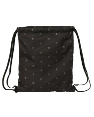 Zainetto con Cordini Safta California Nero 35 x 40 x 1 cm