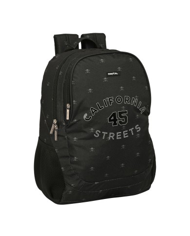 Zaino Scuola Safta California Nero 32 x 44 x 16 cm Zaino Scuola Safta California Nero 32 x 44 x 16 cm