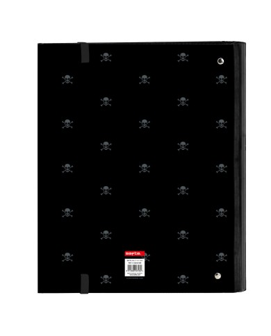 Raccoglitore ad anelli Safta California Nero 27 x 32 x 3.5 cm