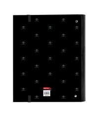 Raccoglitore ad anelli Safta California Nero 27 x 32 x 3.5 cm