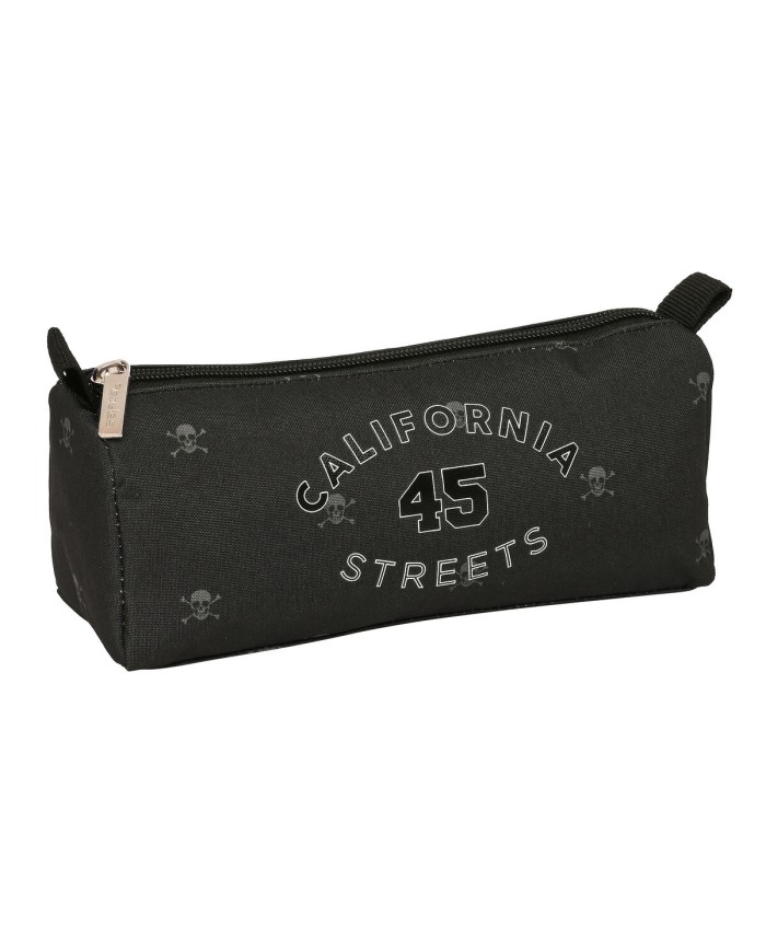 Astuccio Scuola Safta California Nero 21 x 8 x 7 cm Astuccio Scuola Safta California Nero 21 x 8 x 7 cm