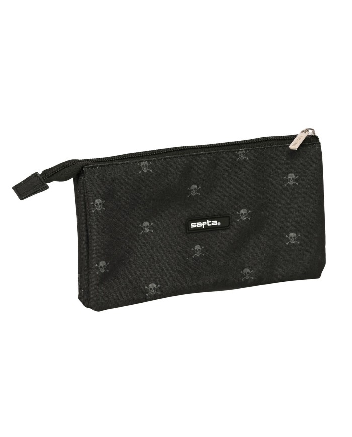 Portaoggetti Triplo Safta California Nero 22 x 12 x 3 cm