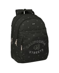 Zaino Scuola Safta California Nero 32 x 42 x 15 cm Zaino Scuola Safta California Nero 32 x 42 x 15 cm