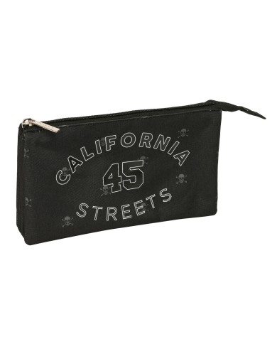 Portaoggetti Triplo Safta California Nero 22 x 12 x 3 cm Portaoggetti Triplo Safta California Nero 22 x 12 x 3 cm