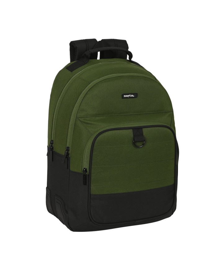 Zaino Scuola Safta Dark forest Nero Verde 32 x 42 x 15 cm Zaino Scuola Safta Dark forest Nero Verde 32 x 42 x 15 cm