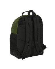 Zaino Scuola Safta Dark forest Nero Verde 32 x 42 x 15 cm Zaino Scuola Safta Dark forest Nero Verde 32 x 42 x 15 cm