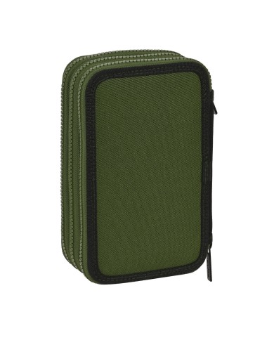 Plumier Triplo Safta Dark forest Nero Verde 12.5 x 19.5 x 5.5 cm (36 Pezzi) Plumier Triplo Safta Dark forest Nero Verde 12.5 x 19.5 x 5.5 cm (36 Pezzi)