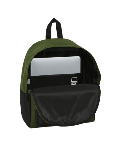 Zaino per Portatile Safta Dark Forest Nero Verde 31 x 40 x 16 cm Zaino per Portatile Safta Dark Forest Nero Verde 31 x 40 x 16 cm