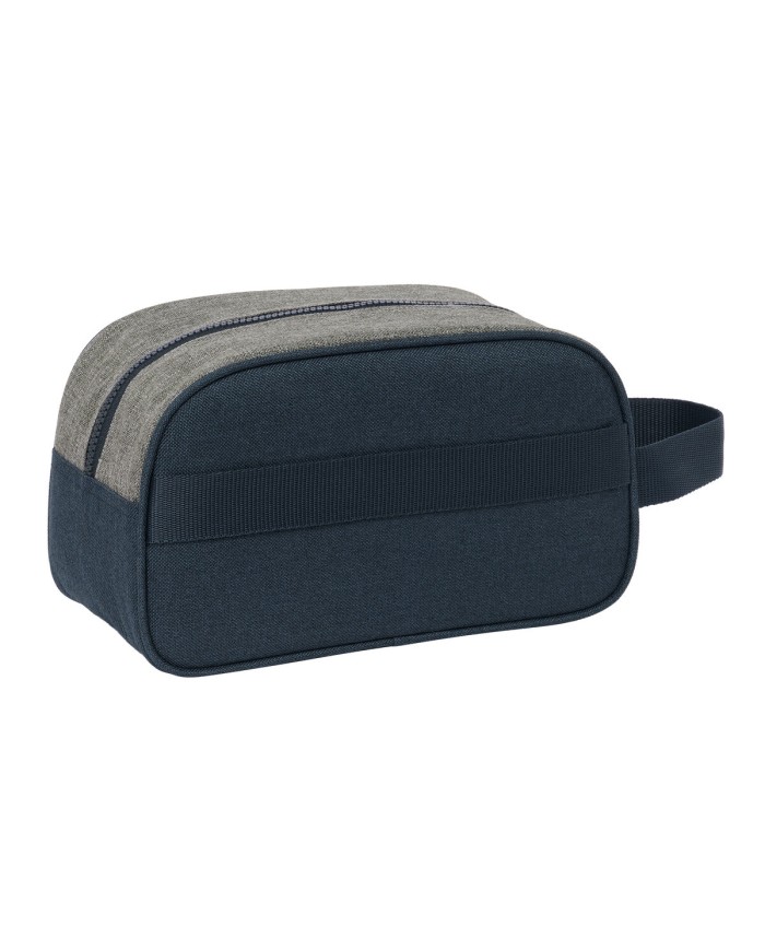 Necessaire per la Scuola Kappa Dark navy Grigio Blu Marino 26 x 15 x 12 cm
