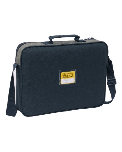 Borsa per la scuola Kappa Dark navy Grigio Blu Marino 38 x 28 x 6 cm