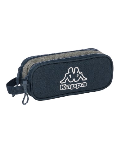 Portaoggetti Doppio Kappa Dark navy Grigio Blu Marino 21 x 8 x 6 cm Portaoggetti Doppio Kappa Dark navy Grigio Blu Marino 21 x 8 x 6 cm