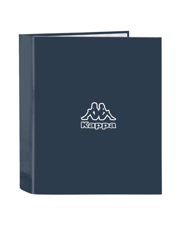 Raccoglitore ad anelli Kappa Dark navy Blu Marino A4 27 x 33 x 6 cm