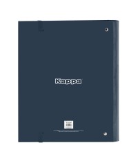 Raccoglitore ad anelli Kappa Dark navy Blu Marino 27 x 32 x 3.5 cm