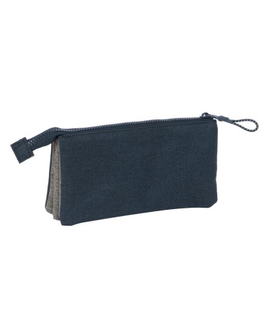 Portaoggetti Triplo Kappa Dark navy Grigio Blu Marino 22 x 12 x 3 cm Portaoggetti Triplo Kappa Dark navy Grigio Blu Marino 22 x 12 x 3 cm
