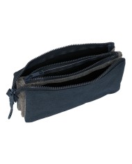 Portaoggetti Triplo Kappa Dark navy Grigio Blu Marino 22 x 12 x 3 cm Portaoggetti Triplo Kappa Dark navy Grigio Blu Marino 22 x 12 x 3 cm