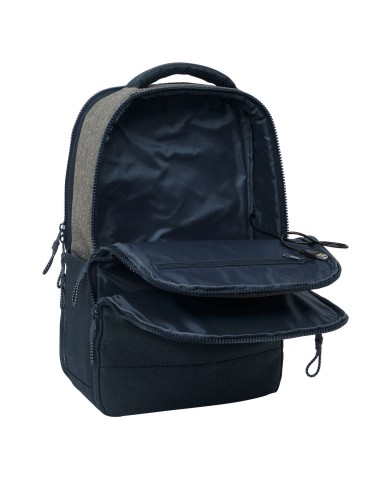 Zaino per Portatile Kappa Dark Navi Grigio Blu Marino 29 x 44 x 15 cm Zaino per Portatile Kappa Dark Navi Grigio Blu Marino 29 x 44 x 15 cm