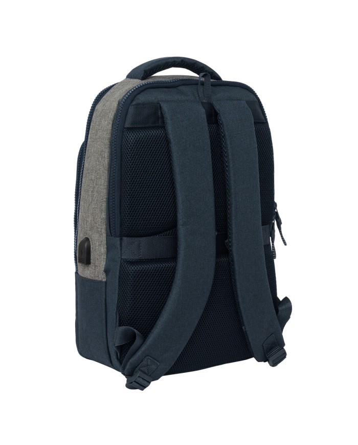 Zaino per Portatile Kappa Dark Navi Grigio Blu Marino 29 x 44 x 15 cm Zaino per Portatile Kappa Dark Navi Grigio Blu Marino 29 x 44 x 15 cm