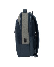 Zaino per Portatile Kappa Dark Navi Grigio Blu Marino 29 x 44 x 15 cm Zaino per Portatile Kappa Dark Navi Grigio Blu Marino 29 x 44 x 15 cm