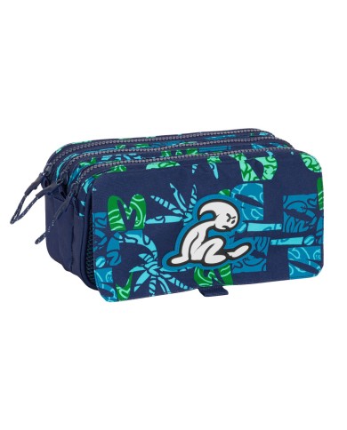 Portaoggetti Triplo El Niño Glassy Blu Marino 21,5 x 10 x 8 cm Portaoggetti Triplo El Niño Glassy Blu Marino 21,5 x 10 x 8 cm