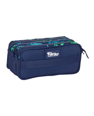 Portaoggetti Triplo El Niño Glassy Blu Marino 21,5 x 10 x 8 cm Portaoggetti Triplo El Niño Glassy Blu Marino 21,5 x 10 x 8 cm