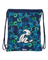 Zainetto con Cordini El Niño Paradise Blu Marino 35 x 40 x 1 cm