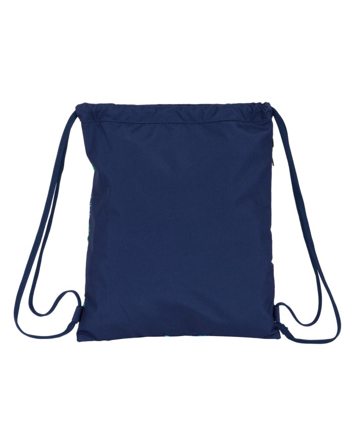 Zainetto con Cordini El Niño Glassy Blu Marino 35 x 40 x 1 cm Zainetto con Cordini El Niño Glassy Blu Marino 35 x 40 x 1 cm