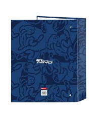 Raccoglitore ad anelli El Niño Paradise Blu Marino A4 27 x 33 x 6 cm