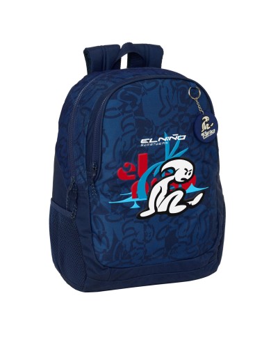 Zaino Scuola El Niño Paradise Blu Marino 32 x 44 x 16 cm Zaino Scuola El Niño Paradise Blu Marino 32 x 44 x 16 cm