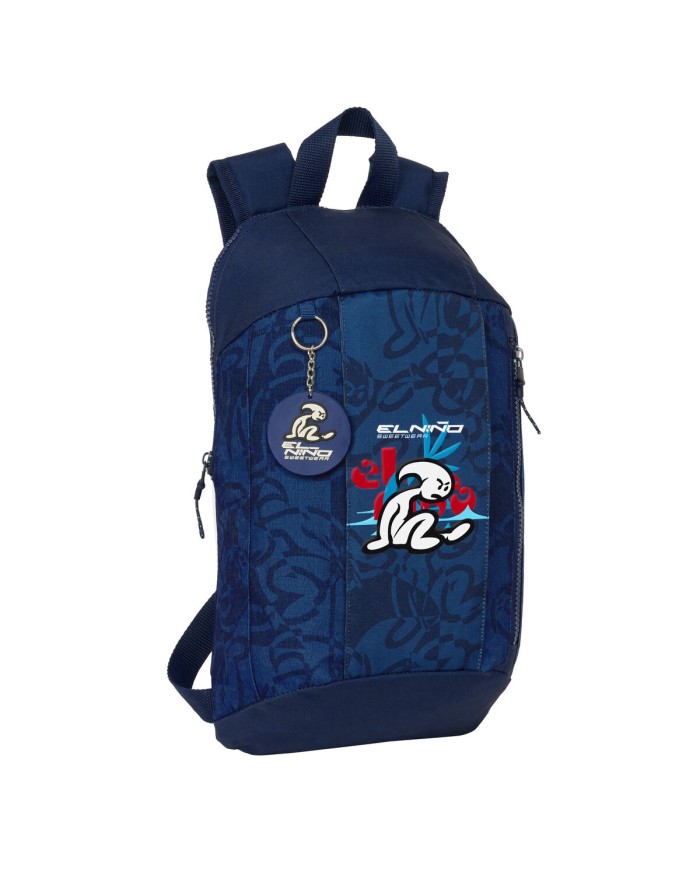 Zaino El Niño Paradise Mini Blu Marino 22 x 39 x 10 cm Zaino El Niño Paradise Mini Blu Marino 22 x 39 x 10 cm