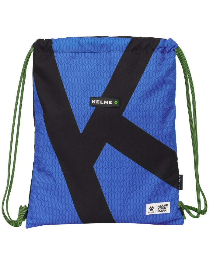 Zainetto con Cordini Kelme Royal Azzurro Nero 35 x 40 x 1 cm