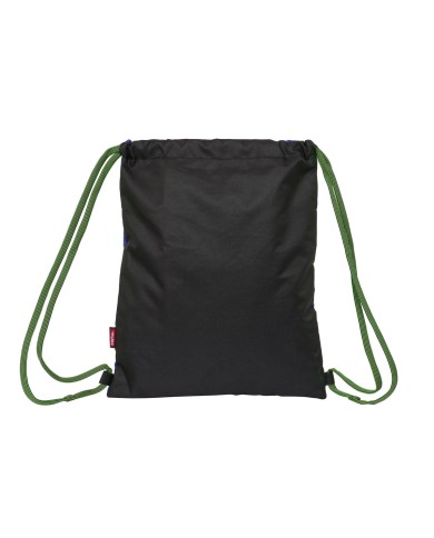 Zainetto con Cordini Kelme Royal Azzurro Nero 35 x 40 x 1 cm Zainetto con Cordini Kelme Royal Azzurro Nero 35 x 40 x 1 cm