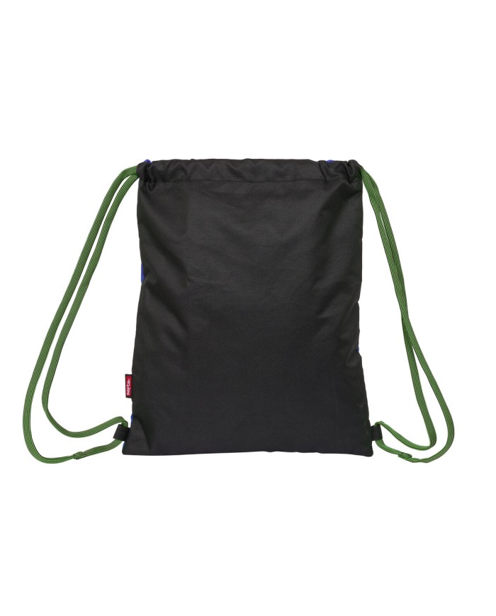 Zainetto con Cordini Kelme Royal Azzurro Nero 35 x 40 x 1 cm