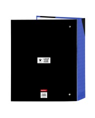 Raccoglitore ad anelli Kelme Royal Azzurro Nero A4 27 x 33 x 6 cm Raccoglitore ad anelli Kelme Royal Azzurro Nero A4 27 x 33 x 6 cm