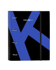Raccoglitore ad anelli Kelme Royal Nero 27 x 32 x 3.5 cm