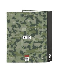 Raccoglitore ad anelli Kelme Travel Nero Verde A4 27 x 33 x 6 cm