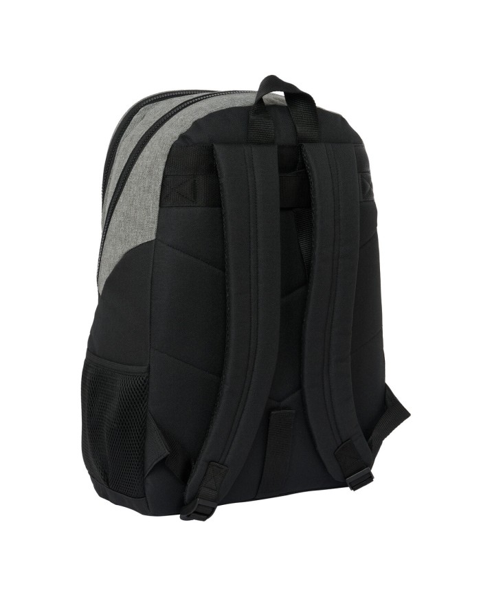Zaino Scuola Eckō Unltd. Rhino Nero Grigio 32 x 44 x 16 cm