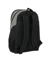 Zaino Scuola Eckō Unltd. Rhino Nero Grigio 32 x 44 x 16 cm