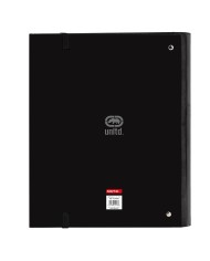 Raccoglitore ad anelli Eckō Unltd. Rhino Nero Grigio 27 x 32 x 3.5 cm